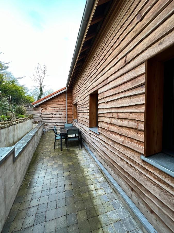 Bed and Breakfast Les Bobos à la ferme La Madelaine-sous-Montreuil Esterno foto